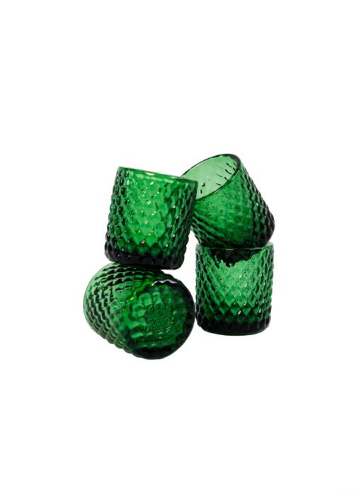 Vasos Bruma Esmeralda Set x4