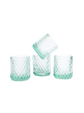 Vaso Bruma Natural Set x4