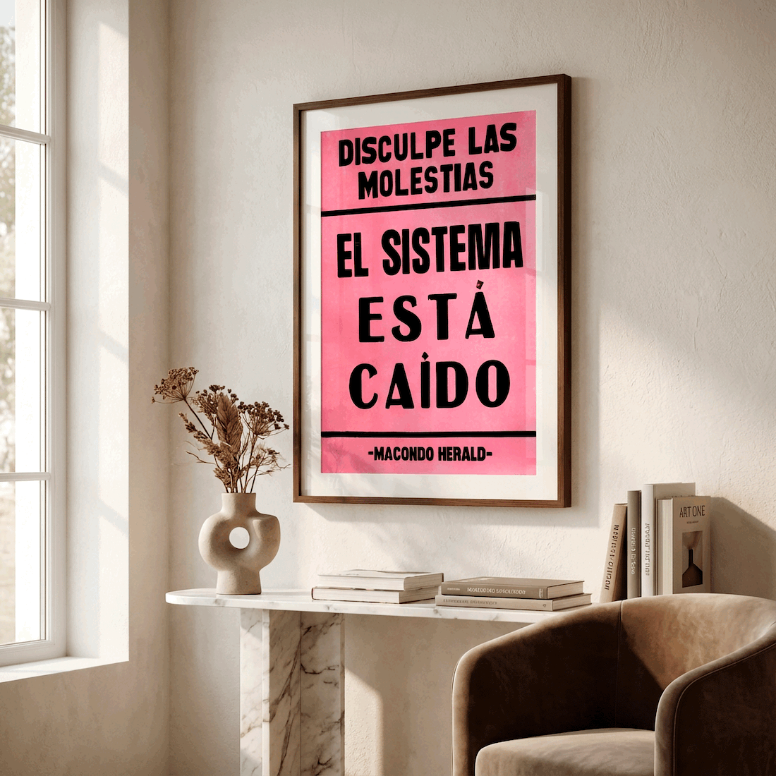 Afiche El Sistema Está Caido - Imagen 3