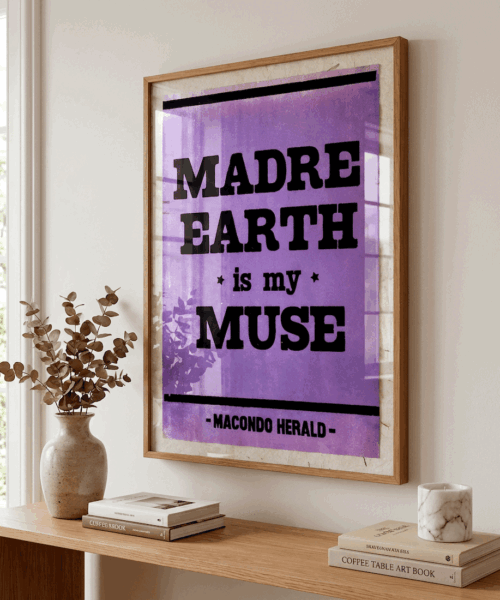 Alternative view of Afiche Madre Earth