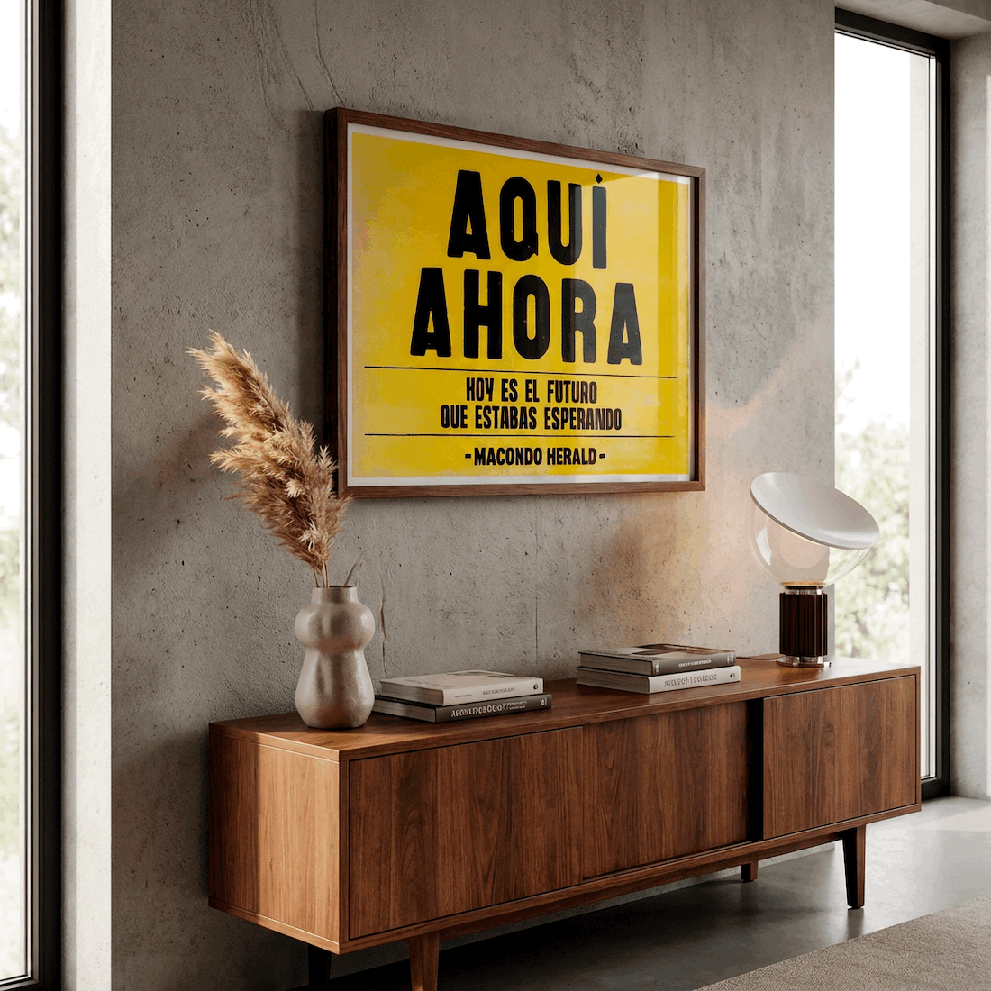 Afiche Aquí y Ahora - Imagen 2