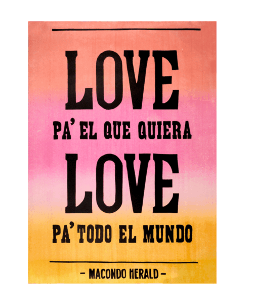 Afiche Love Pa El Que Quiera