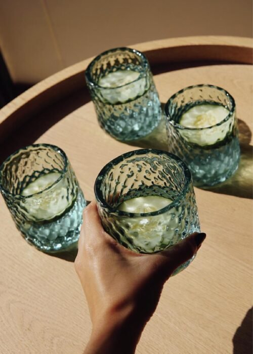 Alternative view of Vasos Bruma Natural Set x4