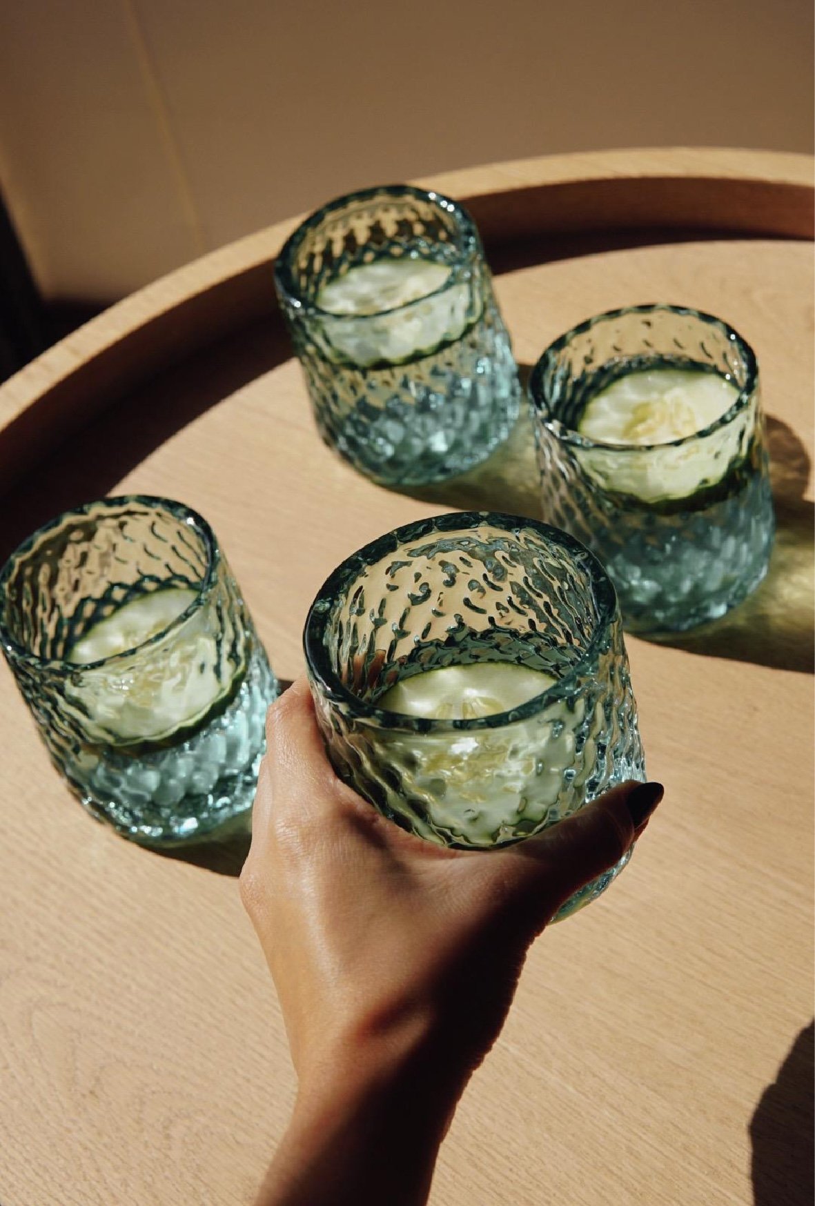 Vasos Bruma Natural Set x4 - Imagen 2