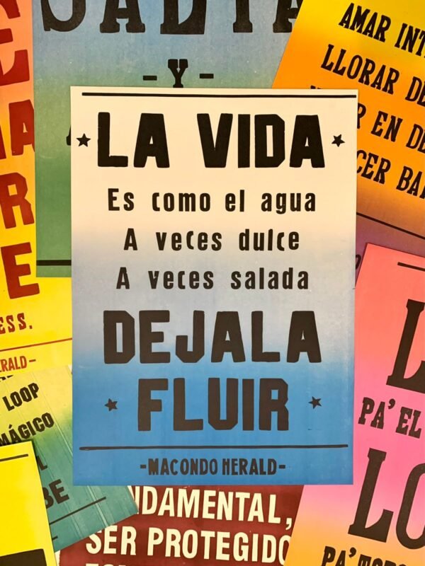 la vida agua
