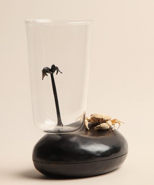 Alternative view of Vaso Palmera set x4