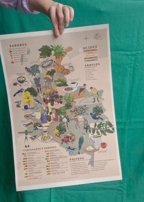 Alternative view of Afiche Mapa Cafetero