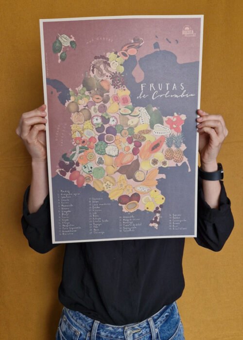 Alternative view of Afiche Mapa Frutal
