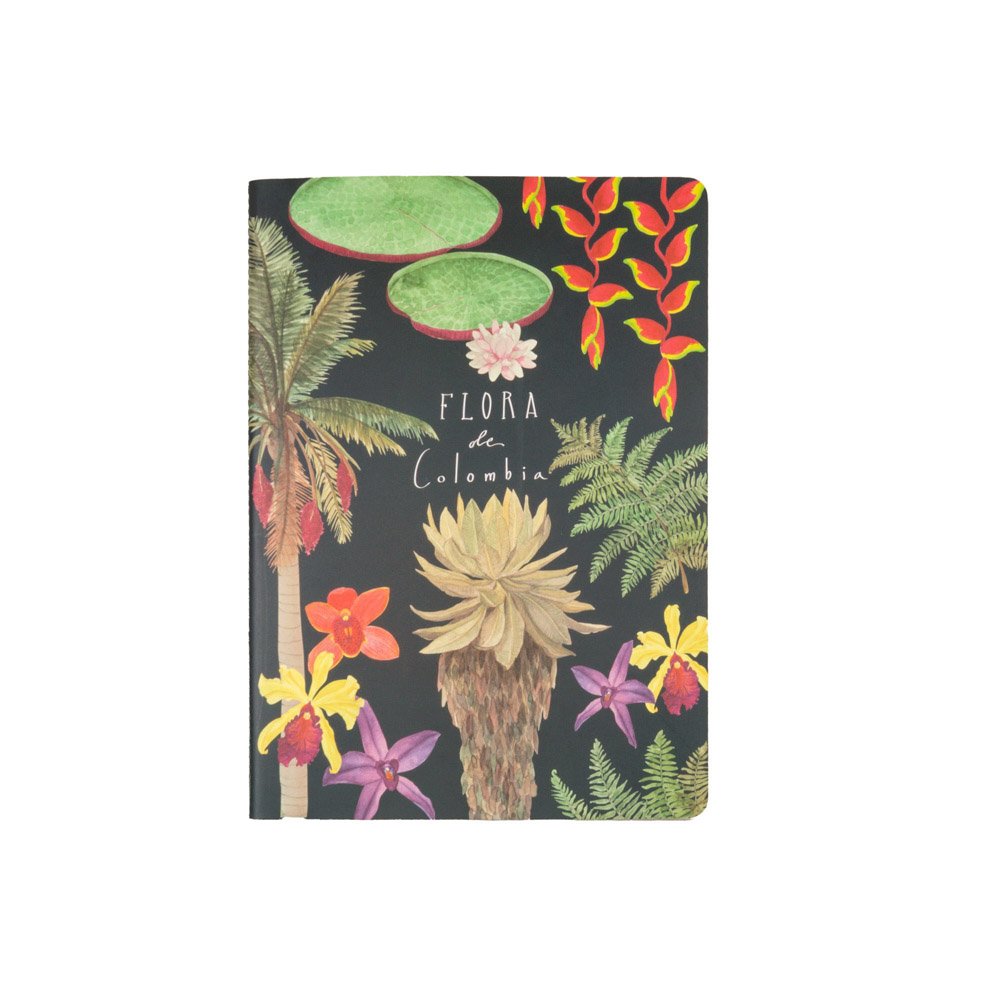 Cuaderno Mediano Flora de Colombia