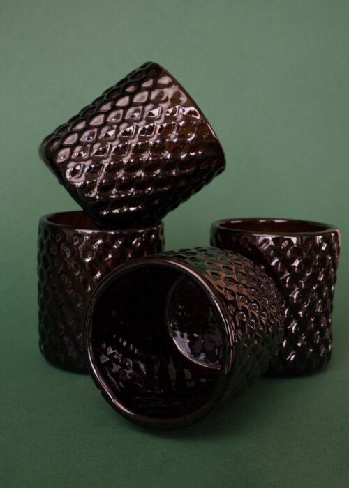 Alternative view of Vasos Bruma Ambar Set x4