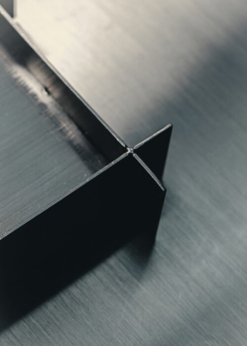 Alternative view of Caja Decorativa en Acero