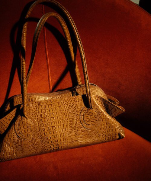 Alternative view of Cartera Cuero Croc Iveth