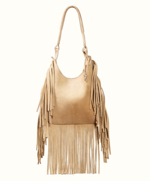 Cartera Gamuza Bone Elvira
