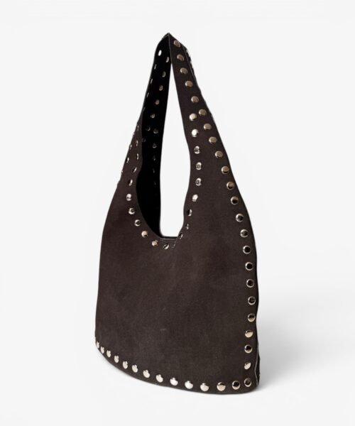 Alternative view of Raw Stud Bag Chocolate