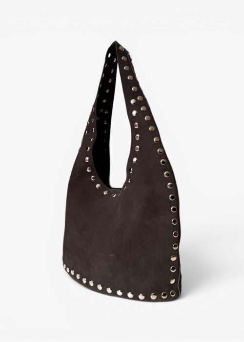 Alternative view of Raw Stud Bag Chocolate