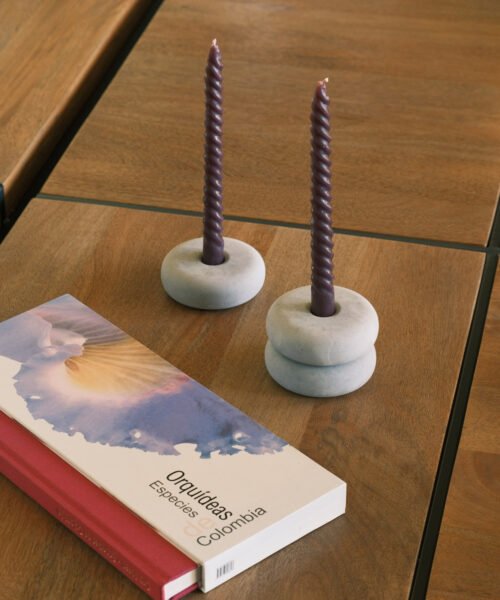 Candelabro Carmen en Concreto Gris Humo - Imagen 8