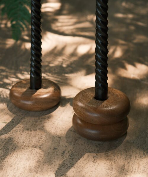 Candelabro Carmen en Madera Roble - Imagen 3